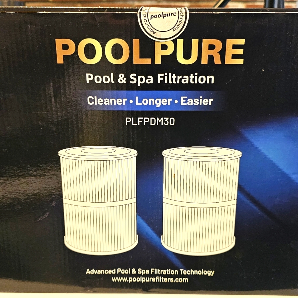 Pool Pure Pool And Spa Filtration Filter PLFPDM30 Quantity 2